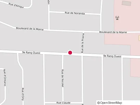 Location of Garage Francis Dion at 88 9E Rang O, Granby