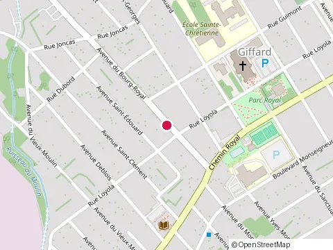 Location of Garage Guy Chevalier at 2230 Avenue du Bourg-Royal, Québec