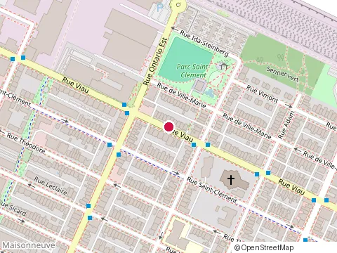 Location of Garage Joubert et Fils at 1955 Rue Viau, Montréal