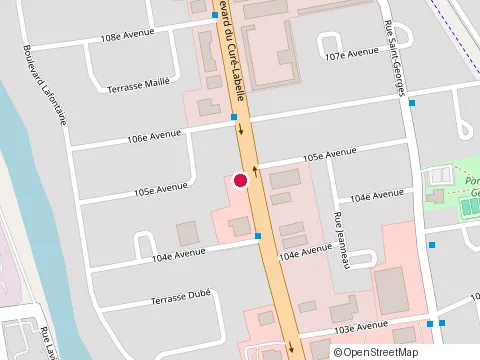 Location of Garage P Cloutier at 2110 Boulevard du Curé-Labelle, Saint-Jérôme
