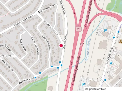 Location of Garage Pneus 20 - Point S at 540 Chem. Olivier, Lévis