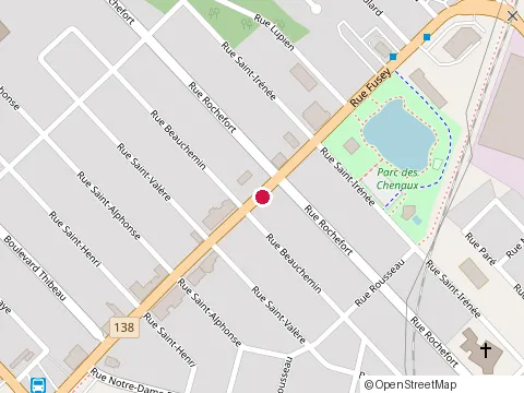 Emplacement de Garage Poirier et Fils Inc au 100 Rue Fusey, Trois-Rivières