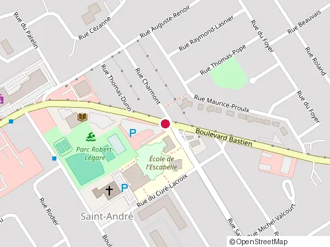 Location of Garage Ruel Mécanique Auto at 2034 Bd Bastien, Québec