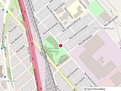 Location of Garage Yves Gauthier Enrg at 727 Rue Saint Christophe, Trois-Rivières