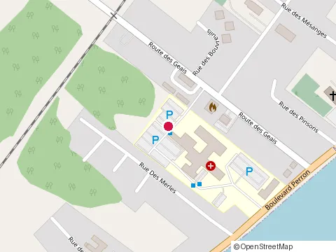 Location of Gaspe Lee at 535 boulevard Perron, Maria