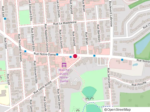 Location of Gaufre N'Go Gatineau at 333 Rue Notre-Dame, Gatineau