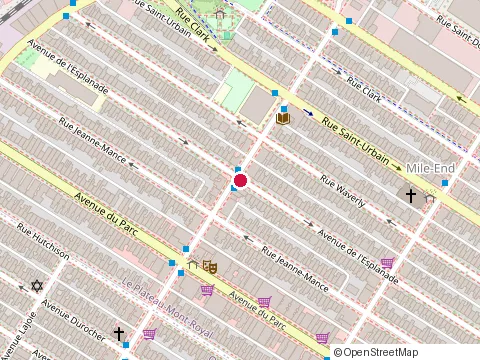 Location of Geg Conseils en Structure Inc at 5605 Avenue de Gaspé, Montréal