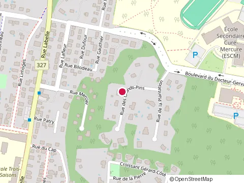 Location of Genibois Inc at 720 Rue des Grands-Pins, Mont-Tremblant