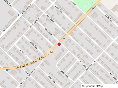 Location of Gervais Auto at 300 108E Ave, Shawinigan