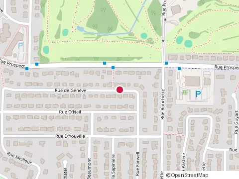 Location of Gestion Aide Estrie at 2360 Rue Gaultier, Sherbrooke