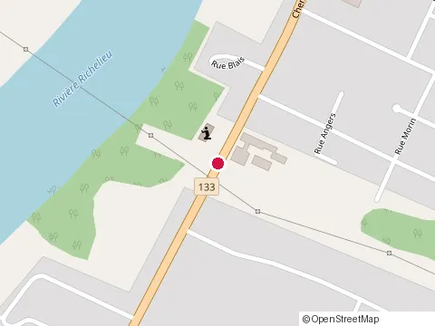 Location of Gms Auto Clinique at 1225 Chemin des Patriotes, Sorel-Tracy