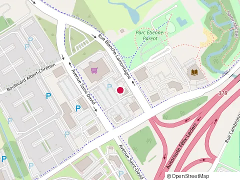 Location of Golf Beauport at 2080 Rue Blanche-Lamontagne, Québec