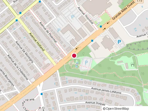 Location of Golf Club Beaurivage at County Highway Saint Grègoire 162, Québec