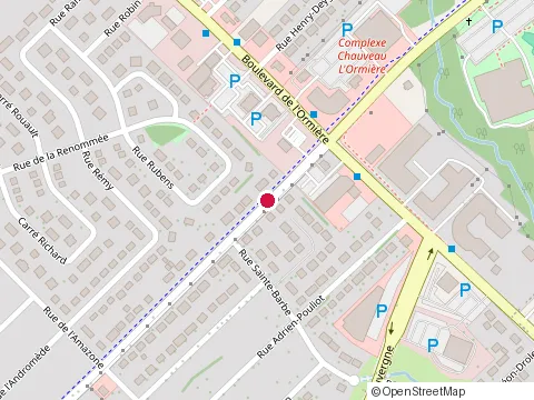 Location of Golf Métropolitain at 5136 Boulevard Chauveau O, Québec