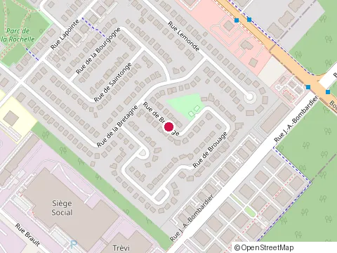 Location of Goliathtech Rive Nord at 12915 Rue de Brouage, Mirabel