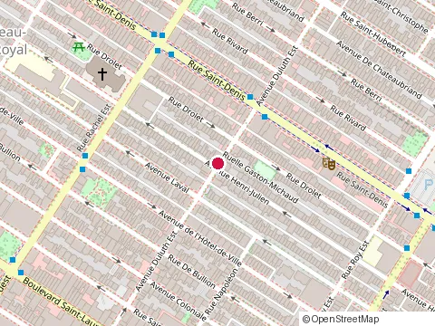 Location of Grande Ourse at 263 avenue Duluth E, Montréal