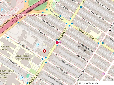 Location of Greffe de Cheveux Pai (Montréal) at 1480 Rue Jarry E, Montréal