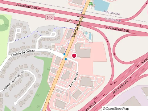 Location of Grenier Chevrolet Buick Gmc at 1325 Carré Masson, Terrebonne