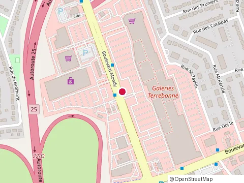 Location of Grif & Graf at 140-1185 Moody Boul, Terrebonne