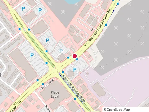 Location of Groulx & Barry Inc at 320-666 boulevard Saint-Martin O, Laval