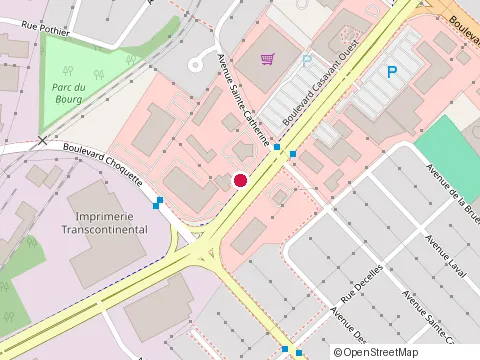 Location of Groupe Commerce at 2596 boulevard Casavant O, Saint-Hyacinthe