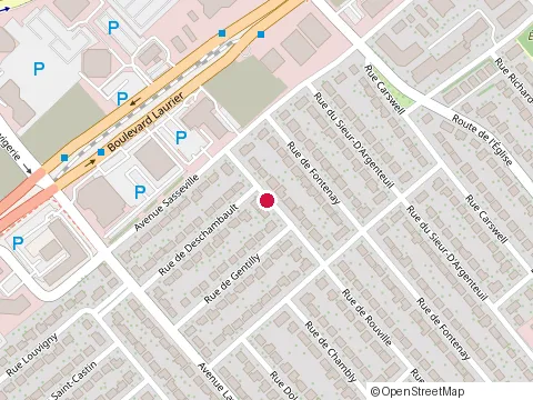 Location of Groupe Sévigny at 1218 Rue de Rouville, Québec