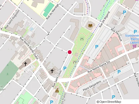 Location of Guillemette Larose Lobry Assrn at 71 Rue Saint-Louis, Victoriaville