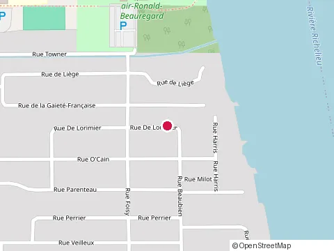 Location of Guy Barriere & Fils Inc at 197 Rue Rimbaud, Saint-Jean-sur-Richelieu