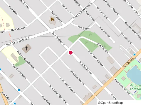 Emplacement de Guylaine Ricard Denturologiste au 190 Rue Rochefort, Trois-Rivières