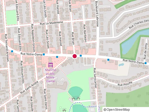 Location of H & R Block Canada Inc at 373 Rue Notre-Dame, Gatineau