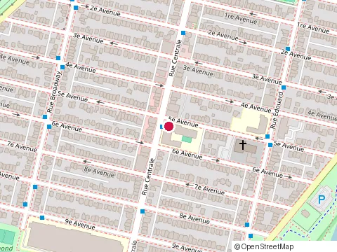 Location of Habita Nord-Est at Rue du Héron, Mirabel