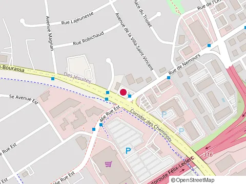 Location of Habitation Canadienne at 4744 boulevard Henri-Bourassa, Québec