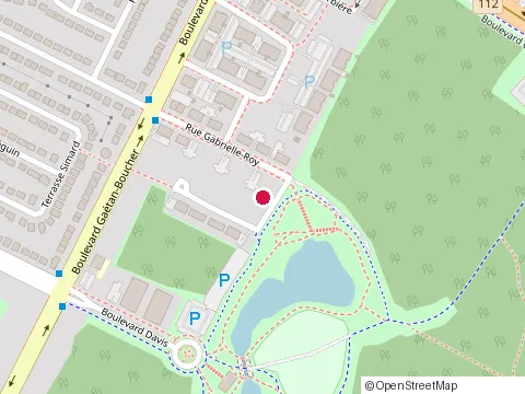 Location of Habitation Harmonie at 6087 Rue Germaine-Guevremont, Saint-Hubert