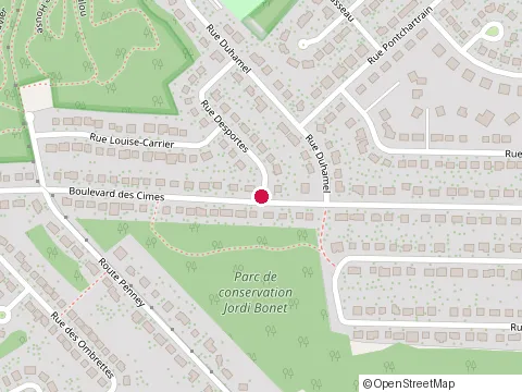 Location of Habitations Benoit Dumais at 4750 boulevard des Cimes, Québec