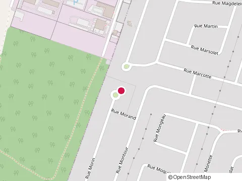 Location of Habitations Vesanne at 6 Rue Morin, Saint-Constant