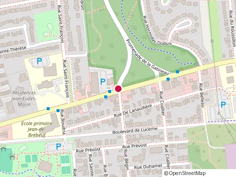 Location of Harvey'S Restaurant at 365 Boul Alexandre-Tache, Gatineau
