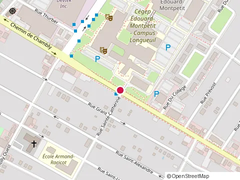 Location of Harvey'S Restaurants at 850 chemin de Chambly, Longueuil