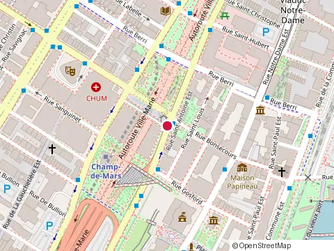 Location of Heritt Avocats Attorneys Montréal at 338 Rue Saint-Antoine E, Montréal