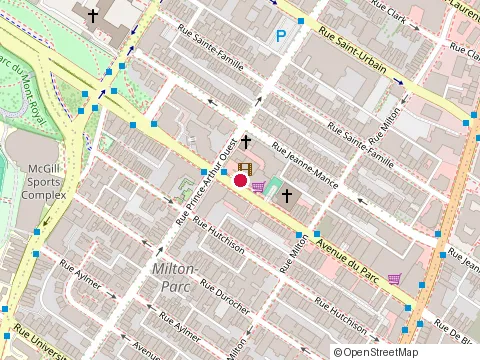 Location of Hielo Resto Bar at 3575 avenue du Parc, Montréal