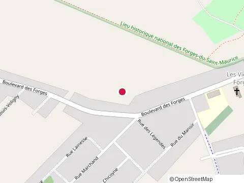 Location of Hippodrôme de Trois-Rivières at 1600 des Forges, Trois-Rivières