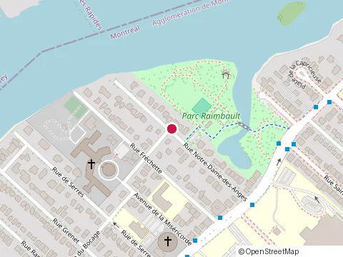 Location of Homeopathy & Acupuncture Montreal at 12344 Rue Notre-Dame-des-Anges, Montréal