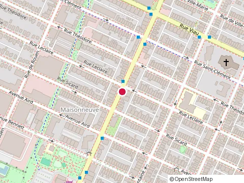 Location of Hommes Québec at 4545 avenue Pierre-de Coubertin, Montréal