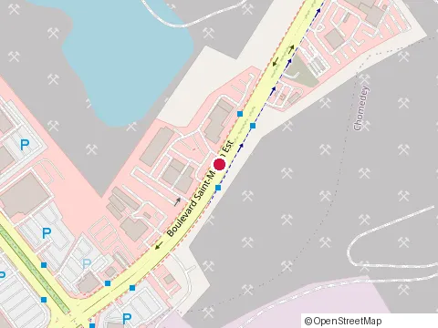 Location of Honda Service at 600 boulevard Saint-Martin Est, Laval