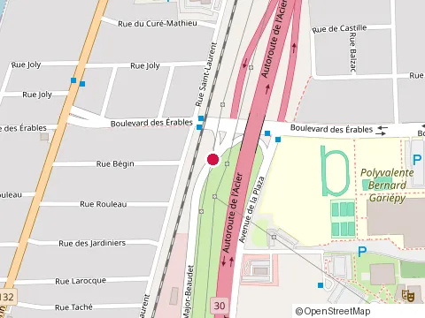 Location of Honda Sorel-Tracy at 6975 Avenue du Major-Beaudet, Sorel-Tracy