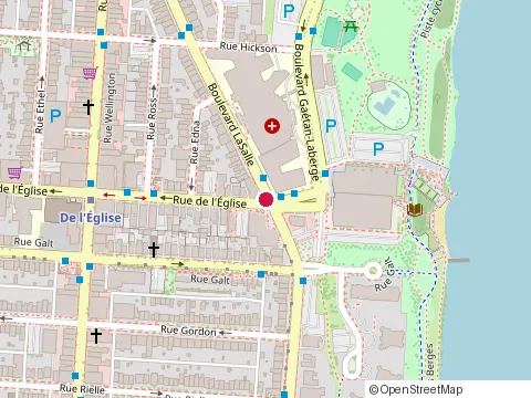 Location of Hs Orthopedic Centre at 3971 boulevard Lasalle, Verdun