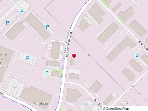 Location of Icc Technologies at 3770 Rue Jean Marchand, Québec