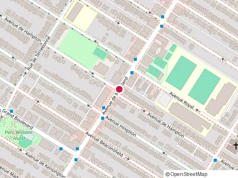 Emplacement de Ilion au 5999 Monkland Ave, Montréal