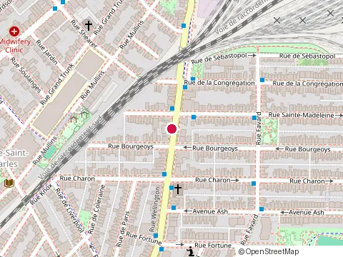 Location of Immetis Services d'Immigration at Saint Patrick St 2727, Montréal