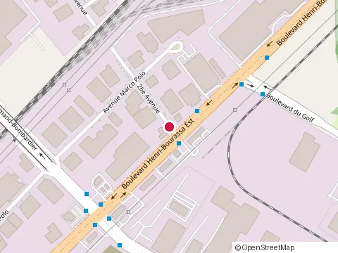 Location of Industries Cendrex Inc at 11303 26E Av, Montréal