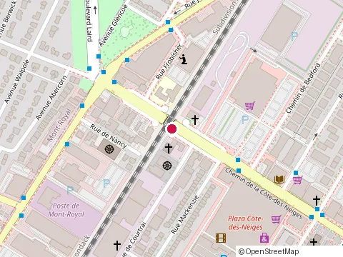 Location of Inspec-Dor Inc at 7024 chemin de la Cote-des-Neiges, Montréal